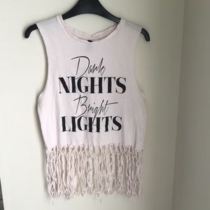 Cute pink muscle tee